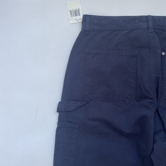 Guess Men’s Regular Tapered Carpenter Pants Relax Fit In Navy Blue Size 31 - Picture 11 of 12